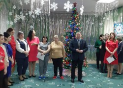 Депутат Георгий Ковалевский поздравил детский садик «Голубые дорожки» с Новым годом