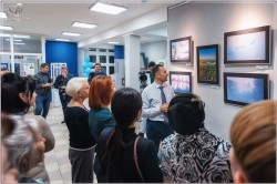В избирательном округе №3 открылась фотовыставка «Наедине с природой»
