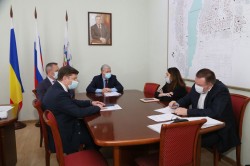 Руководство Волгодонска встретилось с Советником министра спорта РФ