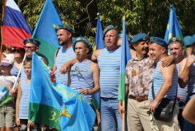 Волгодонцы отмечают 92 годовщину со Дня образования ВДВ