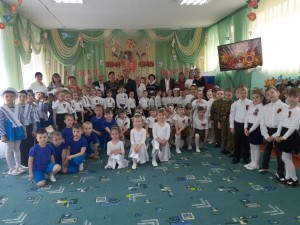 В садике «Голубые дорожки» округа № 4 состоялся концерт в преддверии Дня Победы
