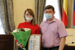 В Администрации чествовали  социальных работников
