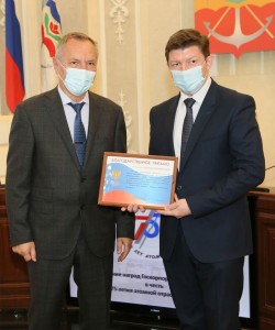 Волгодонцы получили награды за заслуги перед атомной отраслью