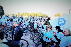 К велопробегу в честь Дня без автомобиля присоединились 300 спортсменов