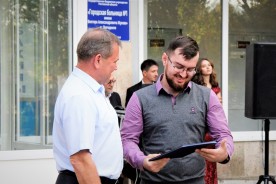 Памяти Виктора Жукова: в горбольнице №1 установили мемориальную доску