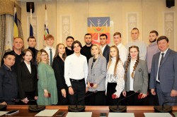 Состоялось первое заседание шестого созыва Молодежного парламента Волгодонска