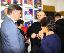 «Герои Отечества»: в Волгодонске открылась фотовыставка в честь волгодонцев- участников СВО