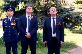 Волгодонские ветераны принимают поздравления с Днём Победы