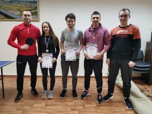 В избирательном округе №15 состоялись соревнования по настольному теннису