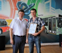«Городскому пассажирскому транспорту» - 45! Сергей Ладанов поздравил коллектив с юбилейной датой