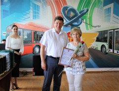«Городскому пассажирскому транспорту» - 45! Сергей Ладанов поздравил коллектив с юбилейной датой