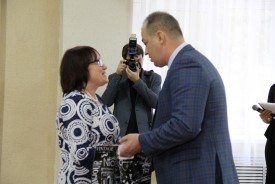 В Волгодонске отметили активистов «Всероссийского общества слепых» 
