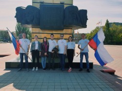 Молодые парламентарии приняли участие в мероприятиях, посвященных Дню Победы