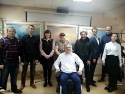 В Центральной библиотеке открылась персональная выставка Александра Дорофеева