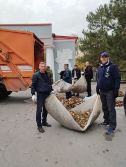 3 округ: Осенний субботник.