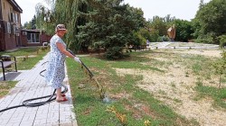 3 округ: Забота о сквере.