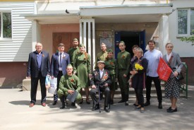 Председатель Волгодонской городской Думы – глава города и депутаты лично поздравляли ветеранов