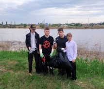 «Чистый берег» начинается с тебя! В Волгодонске прошла экологическая акция