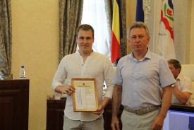 В Администрации чествовали призеров Спартакиады Дона