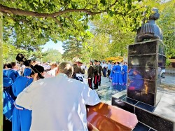 270 лет со дня рождения атамана Матвея Платова: в Волгодонске почтили память казачьего генерала
