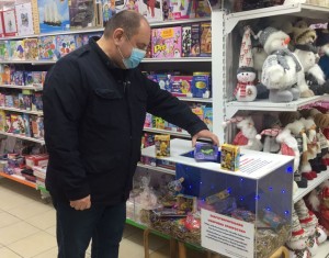 Депутат Думы Волгодонска Георгий Ковалевский принял участие в акции «Коробка храбрости»
