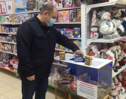 Депутат Думы Волгодонска Георгий Ковалевский принял участие в акции «Коробка храбрости»