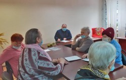 В округе № 4 Волгодонска на совете ветеранов обсудили ситуацию с коронавирусом