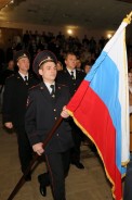 Сотрудники правоохранительных органов принимали поздравления с профессиональным праздником