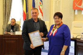Депутаты на апрельской Думе заслушали отчёт главы Администрации Волгодонска Виктора Мельникова