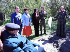 На домах волгодонских фронтовиков разместили именные таблички