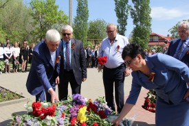 Волгодонцы вспоминают павших героев Великой Отечественной войны