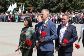 День Победы в Волгодонске: как отметили праздник в округах и на центральных городских площадках