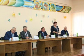 Рабочий визит председателя  Законодательного Собрания Ростовской области В.Е. Дерябкина
