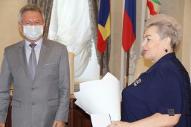 Людмила Ткаченко представила отчет о результатах деятельности председателя городской Думы – главы города Волгодонска за 2019 год