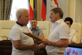 В Волгодонске чествуют спортсменов в канун Дня физкультурника 