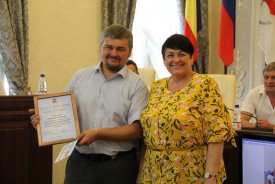В Администрации чествовали призеров Спартакиады Дона