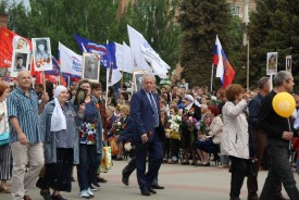 Парад поколений, Бессмертный полк, Солдатский привал: волгодонцы отметили День победы