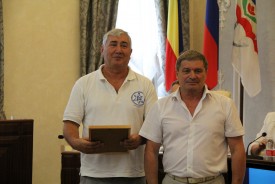 В Волгодонске чествуют спортсменов в канун Дня физкультурника 