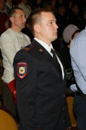 Сотрудники правоохранительных органов принимали поздравления с профессиональным праздником