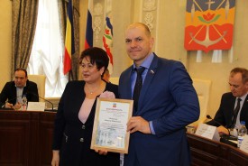 Волгодонская городская Дума провела торжественное заседание
