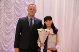 Волгодонские финансисты принимали поздравления от руководства города