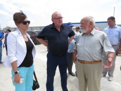 Депутаты вместе с общественниками и «фронтовиками»  побывали на стройплощадке мусорного полигона