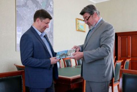 Сергей Ладанов встретился с главой городского самоуправления Обнинска Геннадием Артемьевым