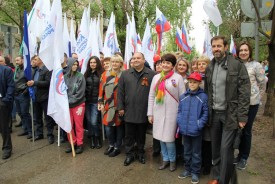«Да здравствует Первомай»: волгодонцы отметили День весны и труда