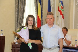 В Администрации чествовали призеров Спартакиады Дона