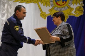 Людмила Ткаченко поздравила спасателей с профессиональным праздником