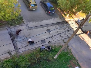 Округ №5 Ремонт проездов по 30 лет Победы, дом 17