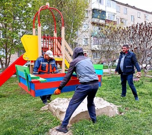 Округ 5 Весенний субботник