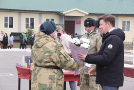Сергей Ладанов поздравил волгодонцев с Днем образования национальной гвардии