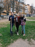 Молодые парламентарии активно поучаствовали в субботниках
